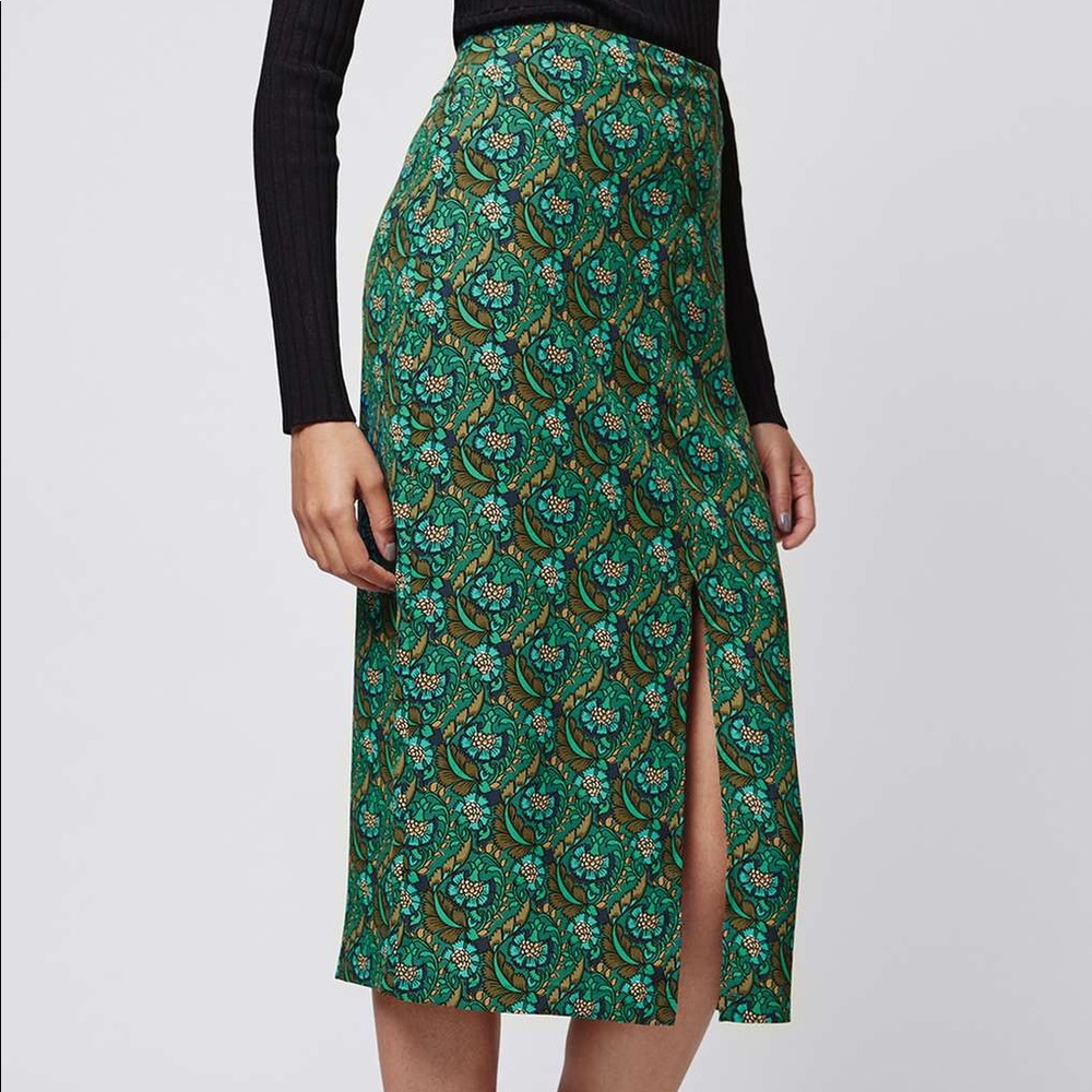 TOPSHOP Midi Skirt